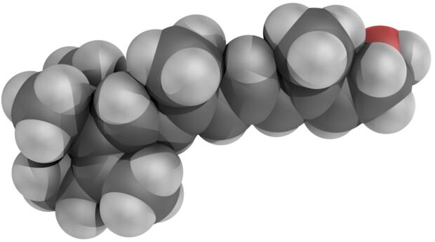 Simpla 360 contains retinol palm